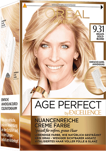 Blondehaare Helles Goldblond 931 Age Perfect Packshot